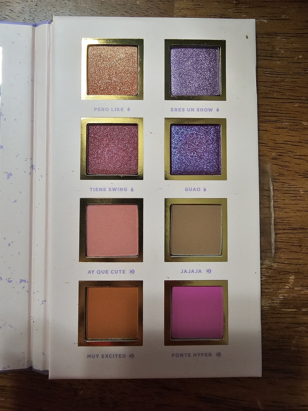 Alamar Cosmetics Spanglish Pressed Pigment Palette